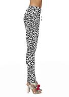 Leopardmönstrad leggings